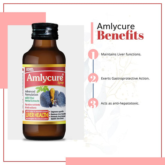 Aimil Ayurvedic Amlycure Liver Health Syrup