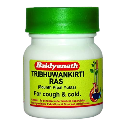 Baidyanath Tribhuvankirti Ras Tablets 