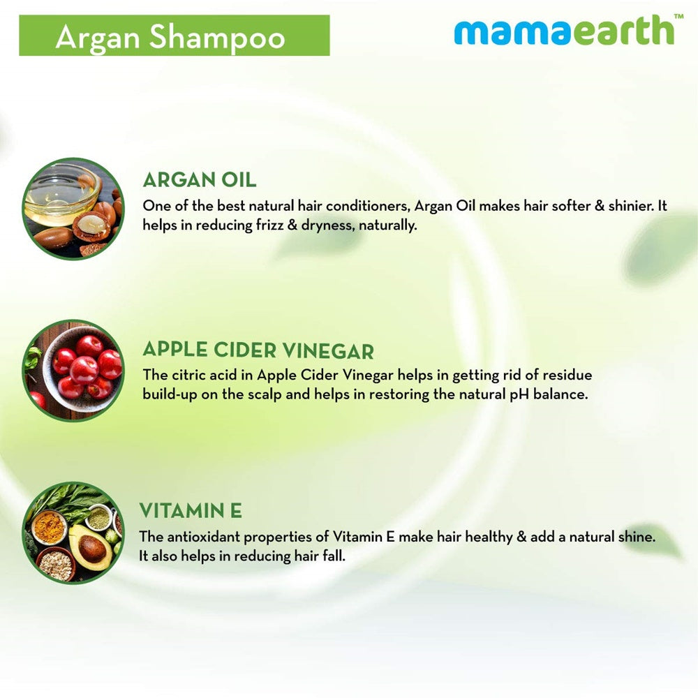 Mamaearth Argan Shampoo & Conditioner Combo