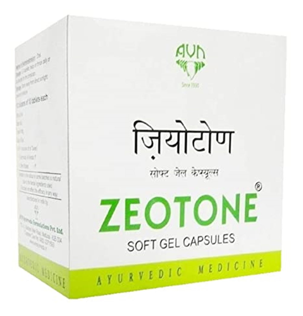 Avn Ayurveda Zeotone Soft Gel Capsules