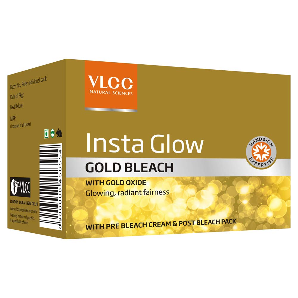 VLCC Insta Glow Gold Bleach TrueCure