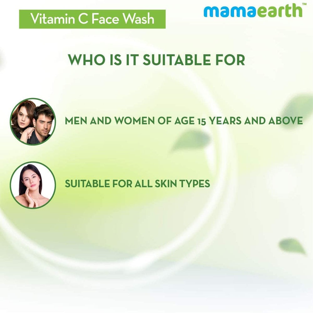 Mamaearth Vitamin C Face Wash For Skin Illumination