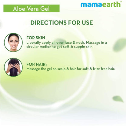 Mamaearth Aloe Vera Gel For Skin & Hair