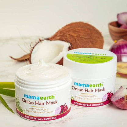 Mamaearth Onion Hair Mask For Hairfall Control