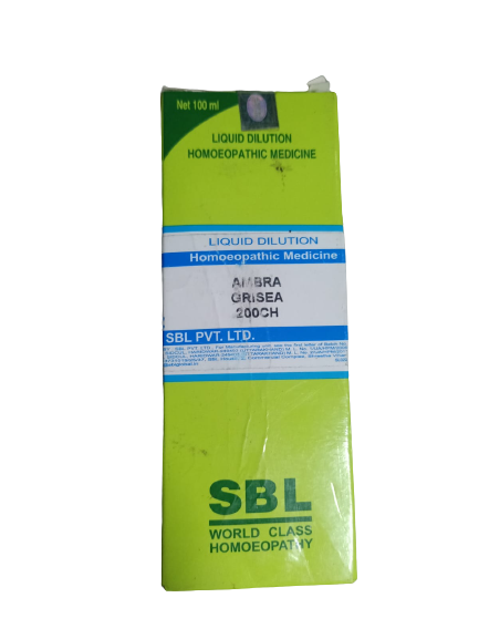 SBL Homeopathy Ambra Grisea Dilution TrueCure