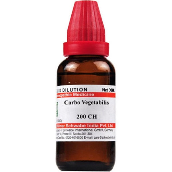 Dr Willmar Schwabe India Carbo Vegetabilis Dilution