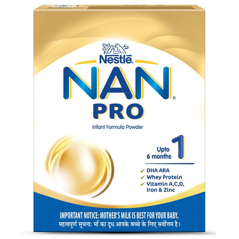 Nestle Nan Pro 1 Infant Formula Powder Upto 6 months Stage 1, Australia, Canada 