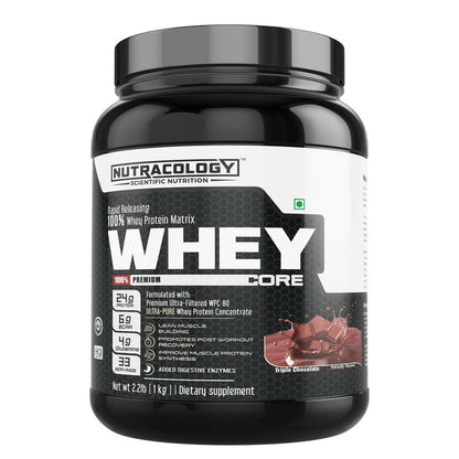 Nutracology Whey Core Whey Protein For Muscle Strength & Stamina TrueCure