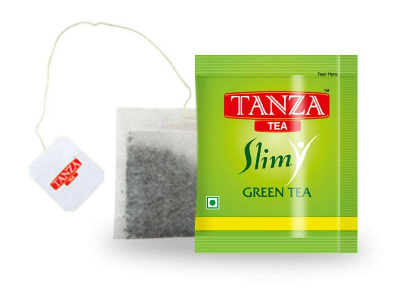 Tanza Tea Slim Green Tea Bags Lemon Honey