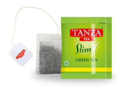 Tanza Tea Slim Green Tea Bags Lemon Honey