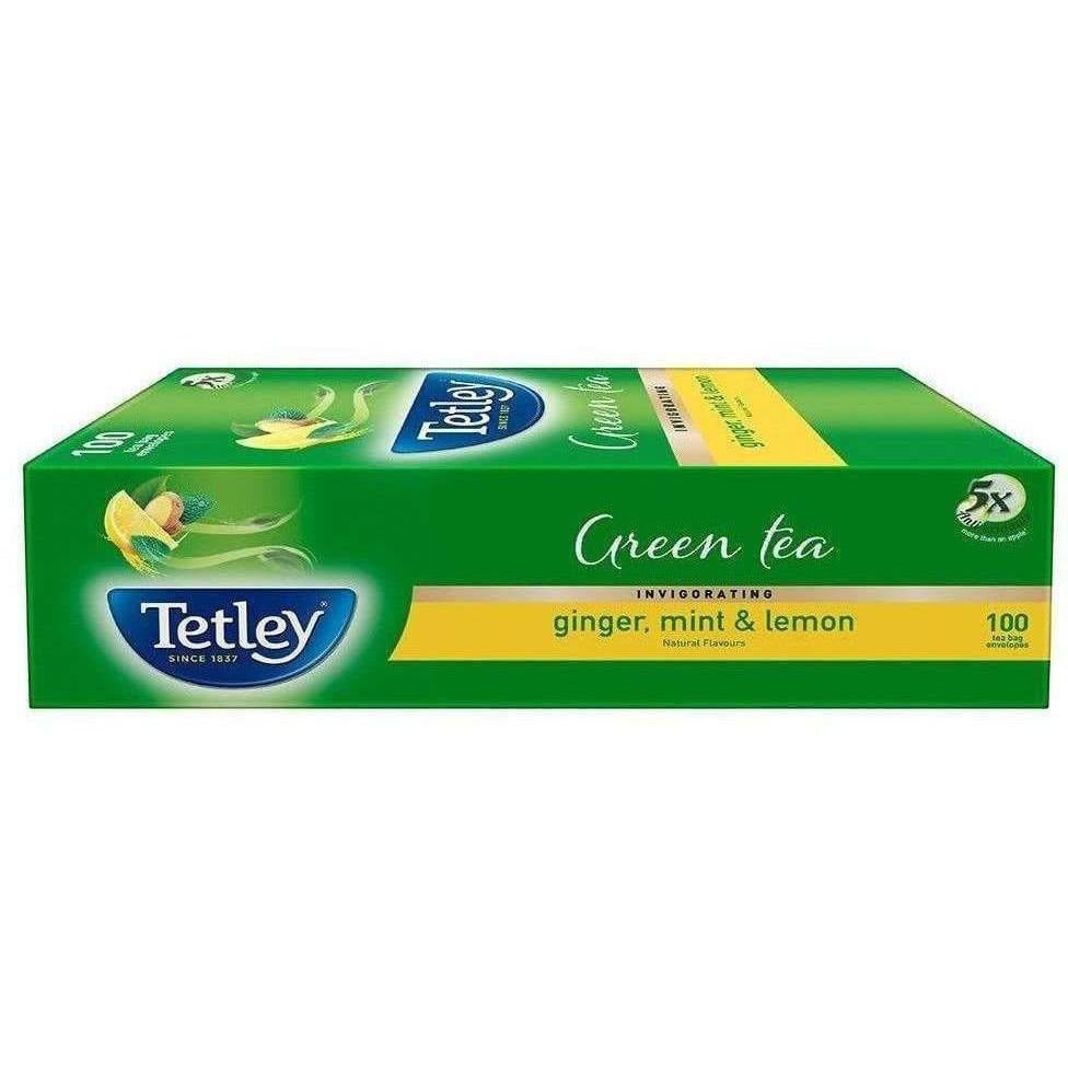 Tetley Green Tea Ginger, Mint and Lemon Tea Bags