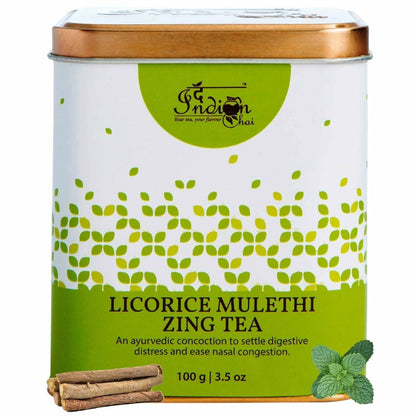 The Indian Chai - Licorice Mulethi Zing Ayurvedic Tea