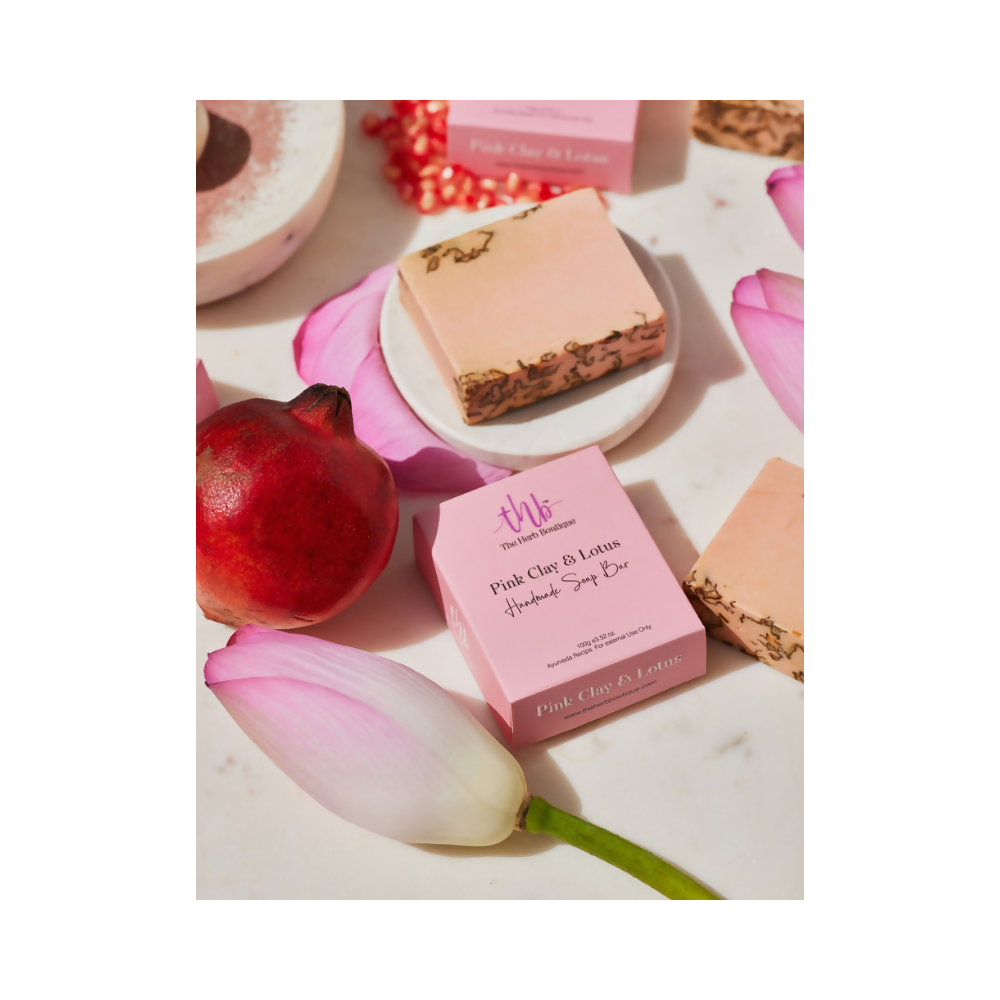 The Herb Boutique Rose And Charcoal Sugar Soap Bar 