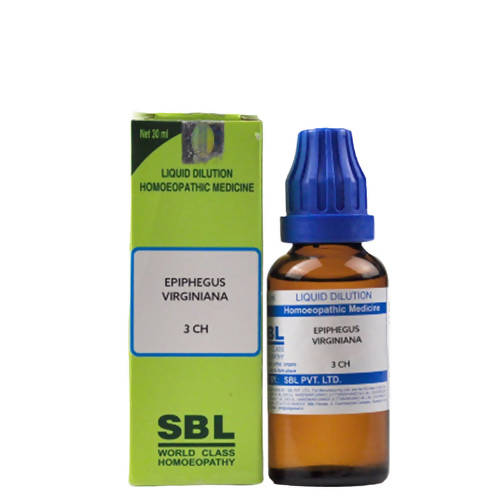 SBL Homeopathy Epiphegus Virginiana Dilution TrueCure