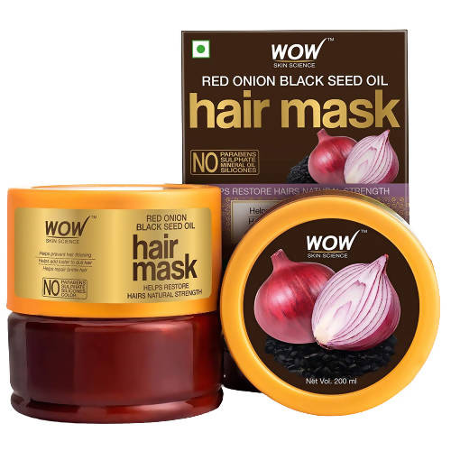 Wow Skin Science Red Onion Black Seed Oil Hair Mask