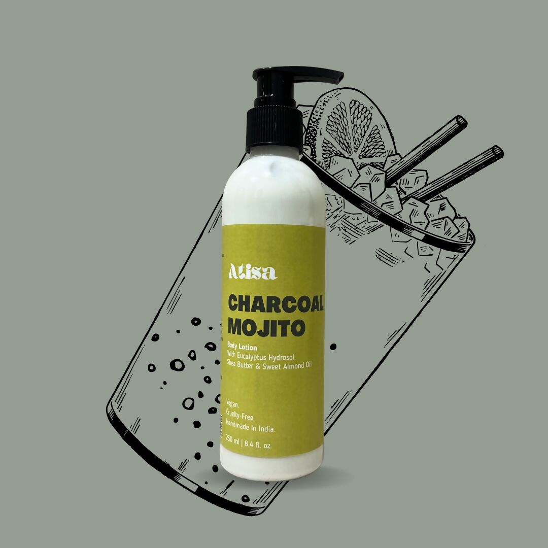 Atisa Charcoal Mojito Body Lotion