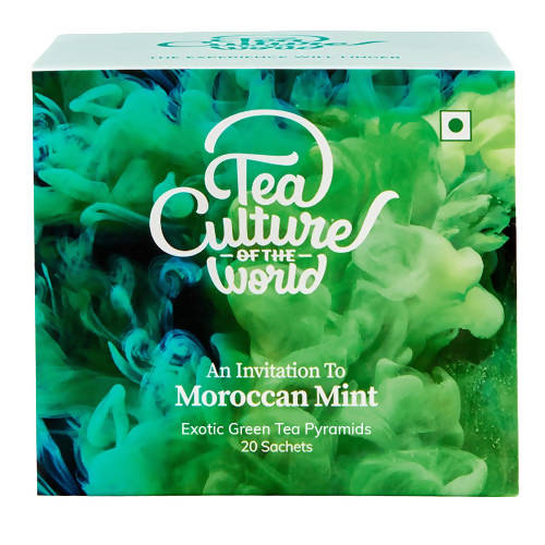 Tea Culture Moroccan Mint Green Tea Bags TrueCure