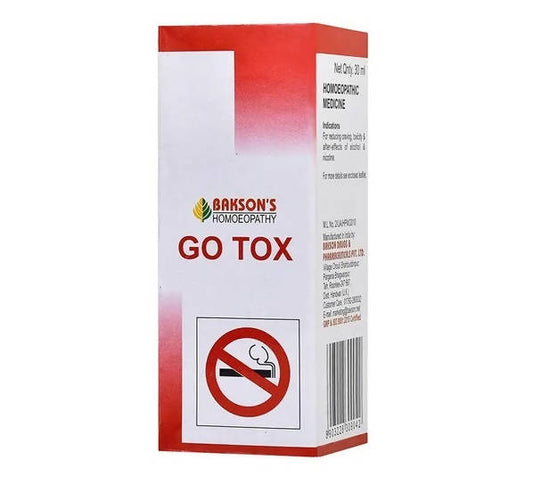 Bakson's natural remedy  Go Tox Drops