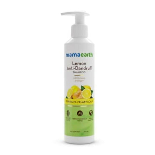 Mamaearth Lemon Anti-Dandruff Shampoo For Itchy & Flaky Scalp 