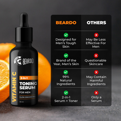 Beardo Vitamin C 2 In 1 Toning Serum