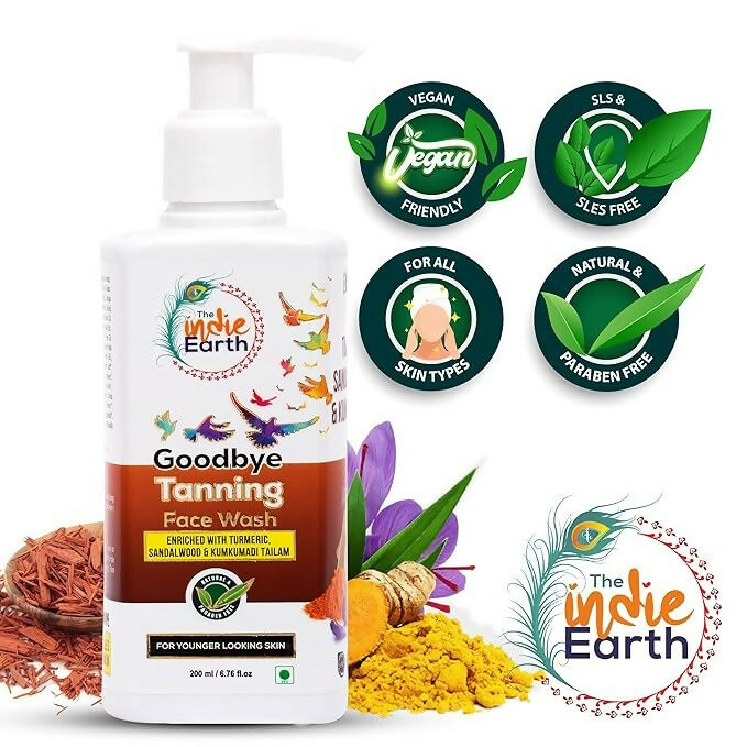 The Indie Earth Goodbye Tanning (Skin Lightening) Facewash