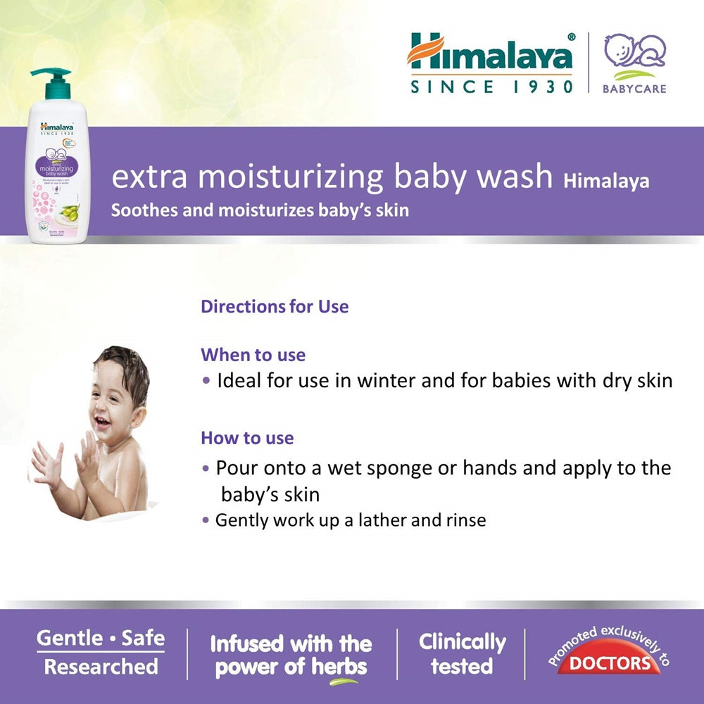 Himalaya Extra Moisturizing Baby Wash