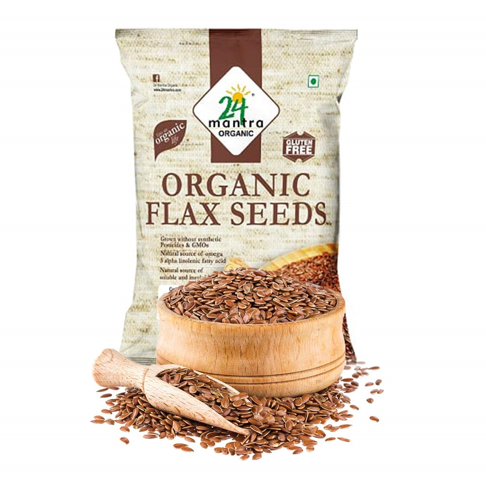 24 Mantra Organic Flax Seeds