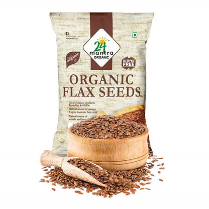 24 Mantra Organic Flax Seeds