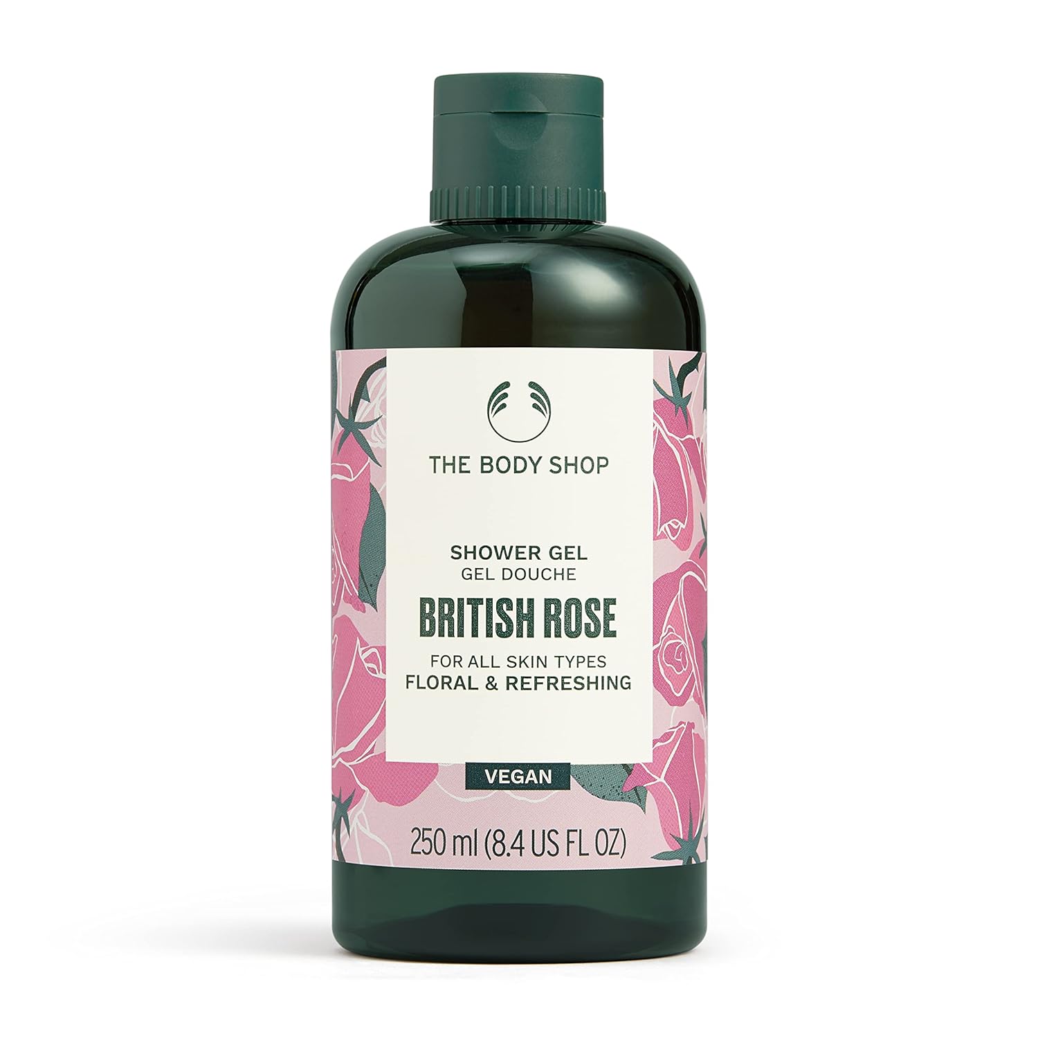 The Body Shop British Rose Shower Gel TrueCure