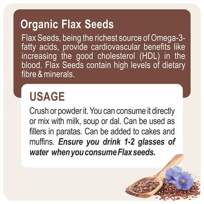 24 Mantra Organic Flax Seeds