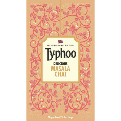 Typhoo Delicious Masala Chai Tea Bags TrueCure