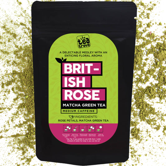 The Tea Trove - British Rose Matcha Green Tea