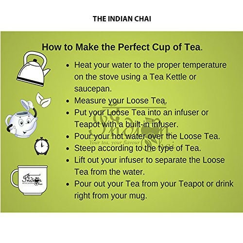 The Indian Chai - Organic Stevia Leaves Tea