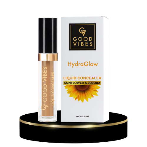 Good Vibes HydraGlow Liquid Concealer Coffee 65 TrueCure