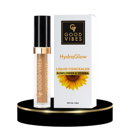 Good Vibes HydraGlow Liquid Concealer Coffee 65 TrueCure