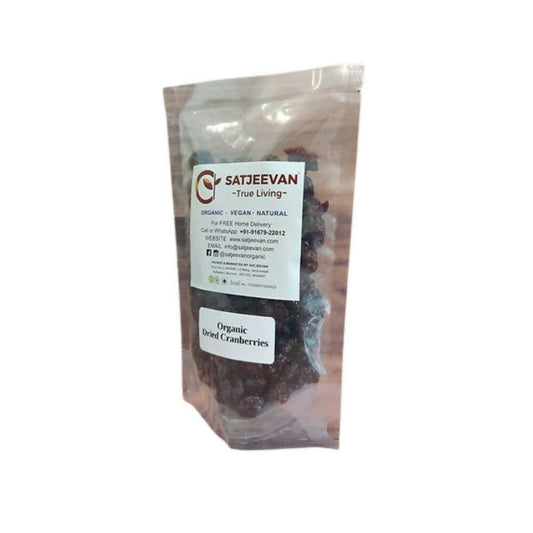 Satjeevan Organic Dried Cranberries