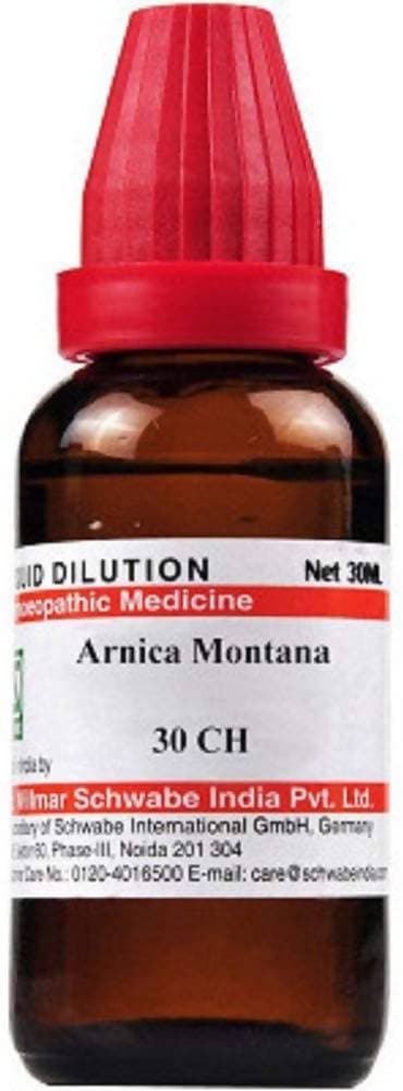 Dr Willmar Schwabe India Arnica Montana Dilution 30 CH