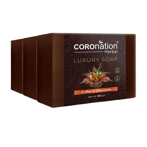 Coronation Herbal Coffee & Chocolate Luxury Soap 