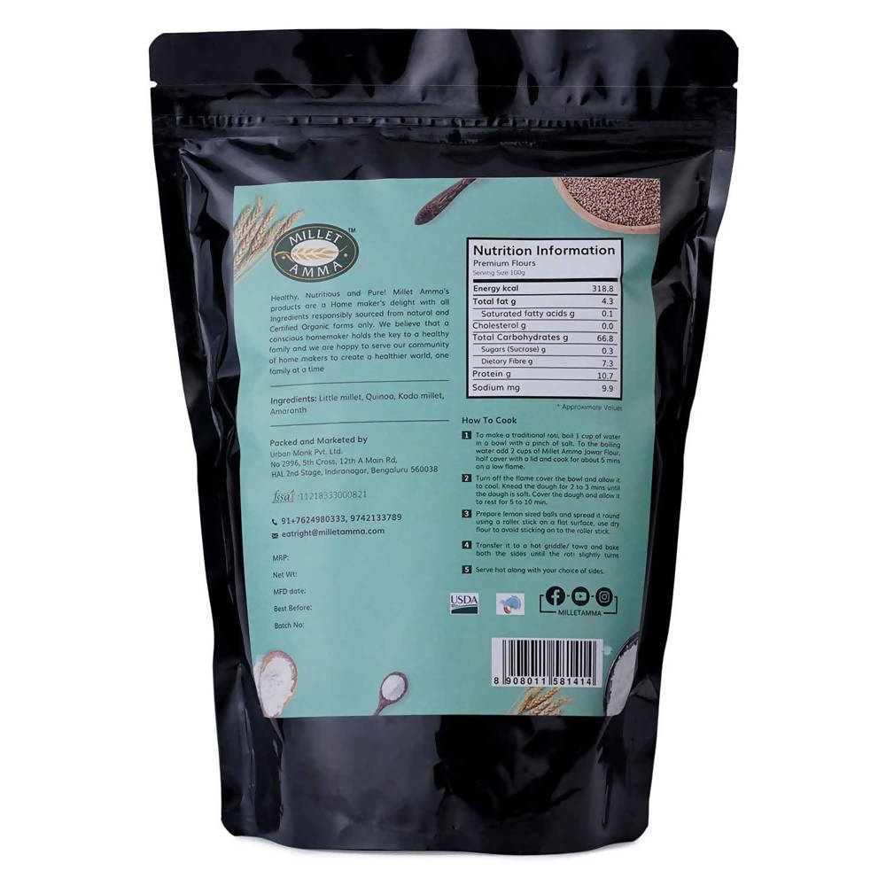 Millet Amma Organic Gluten Free Premium Mix Flour