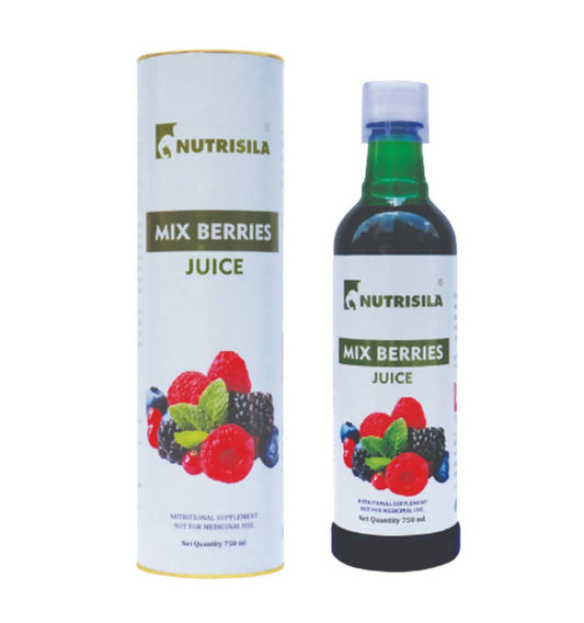 Extasy Nutrisila Mix Berries Juice TrueCure