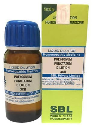 SBL Homeopathy Polygonum Punctatum Dilution