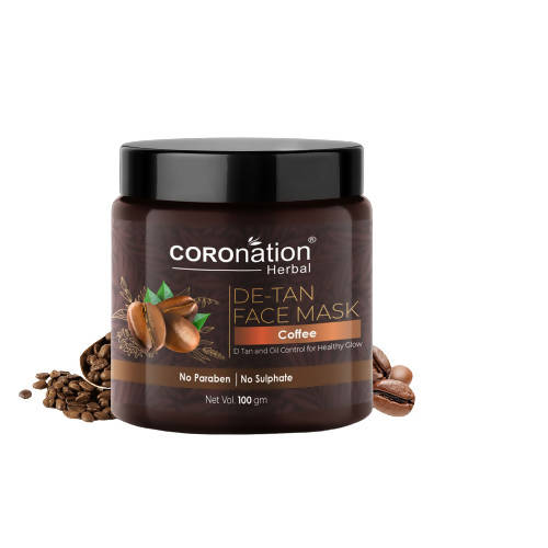 Coronation Herbal Coffee De-Tan Face Mask 