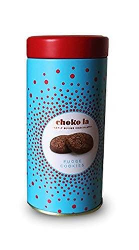 Choko La Egg less Cookies Gifting Hamper Coconut & Oat, Fudge Tin Set