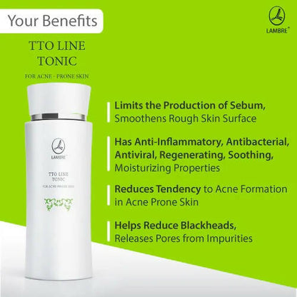 Lambre TTO Line Tonic Toner For Acne Prone Skin