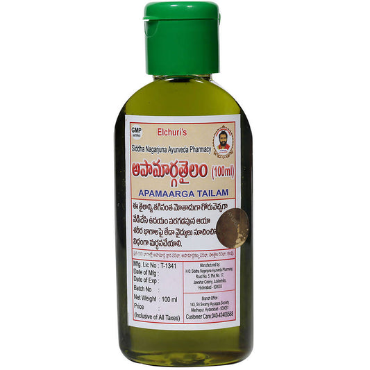 Siddha Nagarjuna Ayurveda Apamarga Tailam 