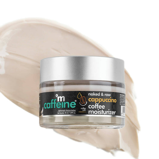 mCaffeine Naked & Raw Cappuccino Coffee Face Moisturizer TrueCure