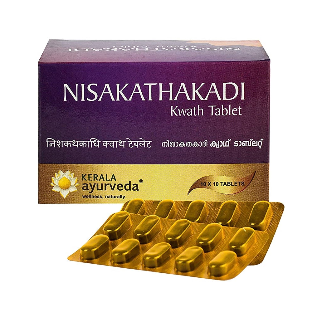 Kerala Ayurveda Nisakathakadi Kwath Tablet