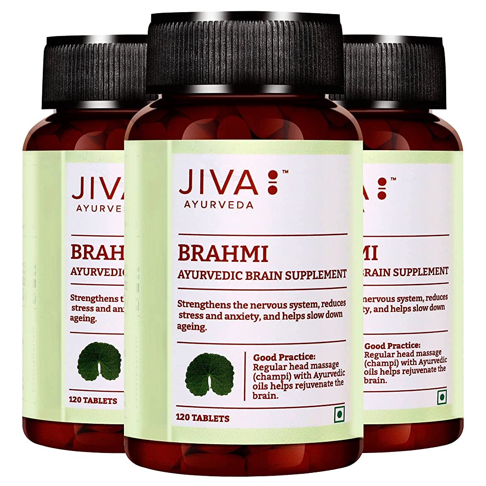 Jiva Ayurveda Brahmi Tablets  