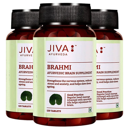 Jiva Ayurveda Brahmi Tablets  