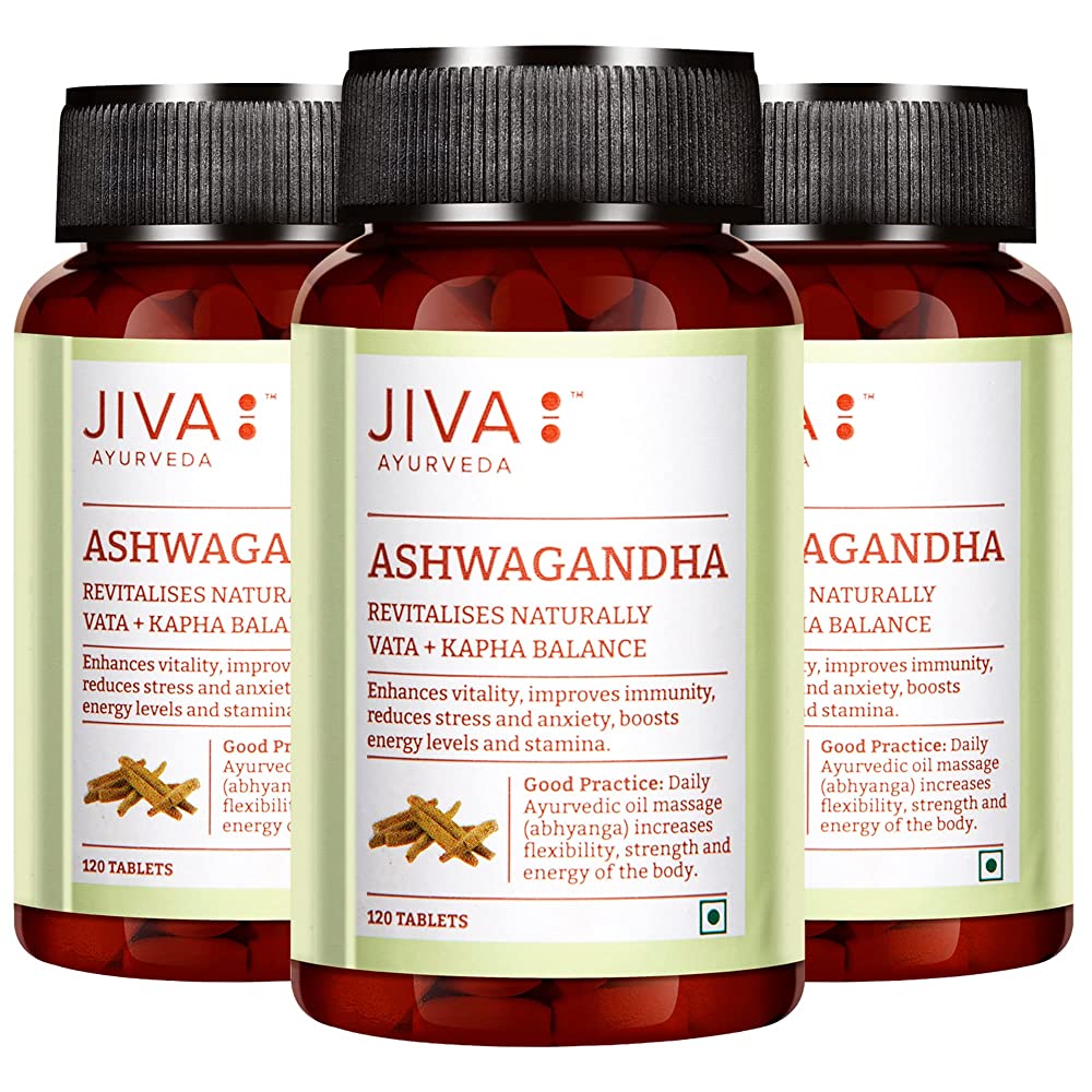 Jiva Ayurveda Ashwagandha Tablets  